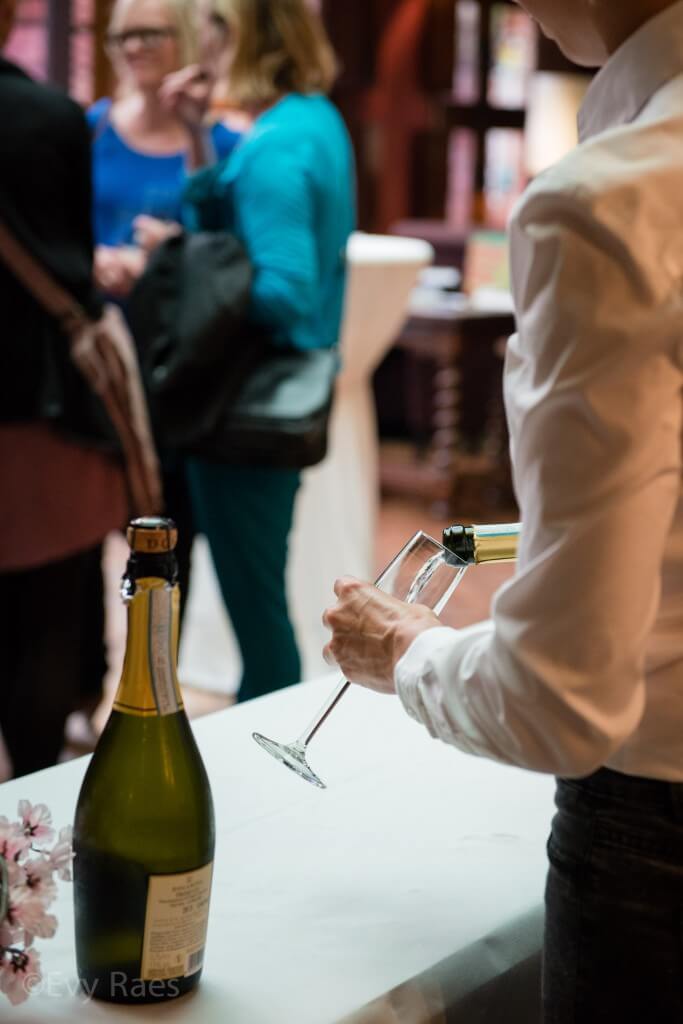 25 april 2014 - Antwerpen, België - Diner ter ere van de tentoonstelling Albert Pepermans in Huis Happaert. @Evy Raes