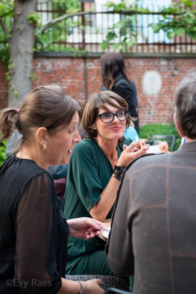 25 april 2014 - Antwerpen, België - Diner ter ere van de tentoonstelling Albert Pepermans in Huis Happaert. @Evy Raes